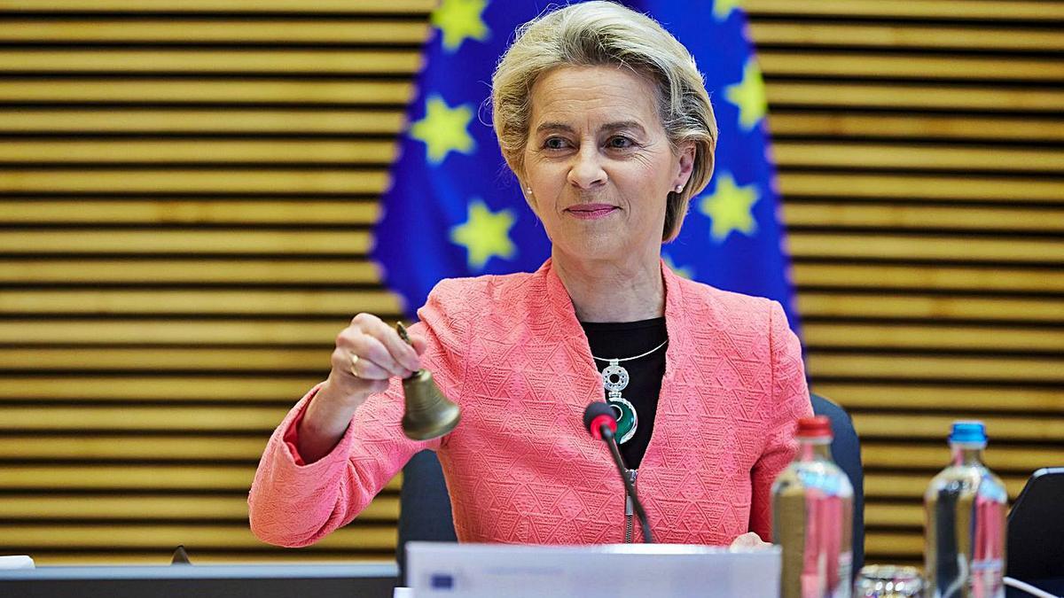 La presidenta de la Comissió Europea, Ursula Von der Leyen  | EP