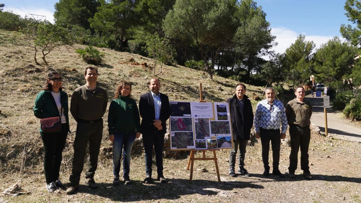 Autoridades autonómicas y municipales de Alcúdia han presentado el proyecto este viernes en la Victòria.