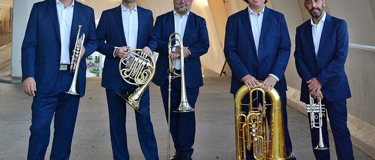 Los valencianos Spanish Brass han obtenido el Premio Nacional de Música a la interpretación.