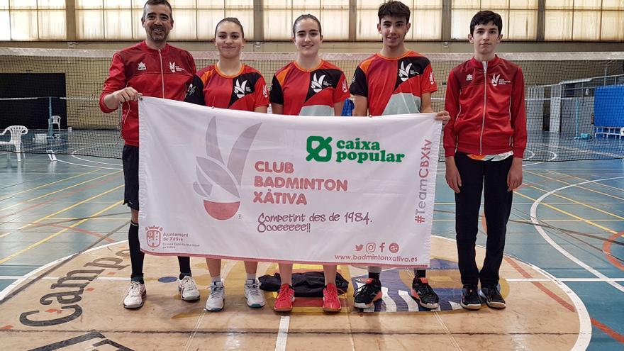 El Bádminton Xàtiva se desplaza a Enguera para la segunda jornada de los Jocs Esportius en categoría benjamín