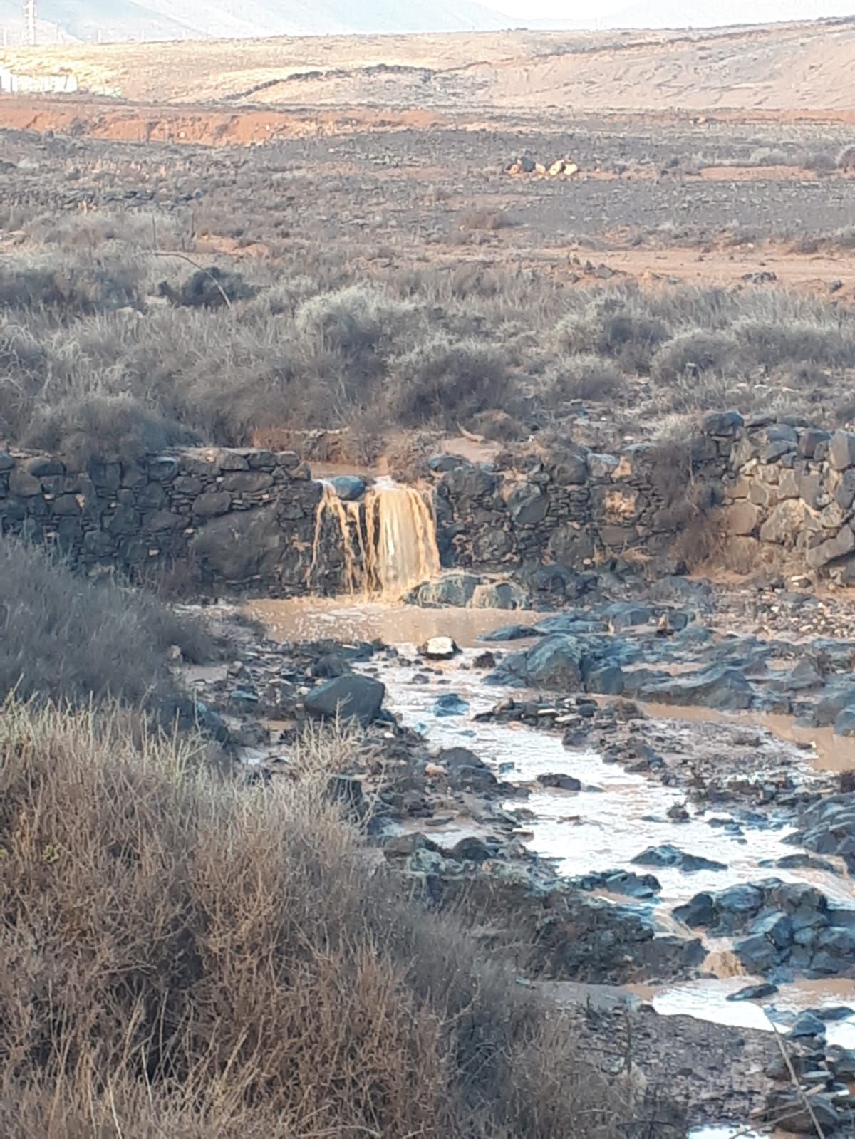 Lluvia en Fuerteventura (27/01/22)