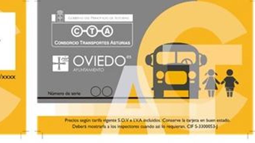 El bonobús infantil de Oviedo podrá solicitarse desde mañana y entrará en vigor en marzo