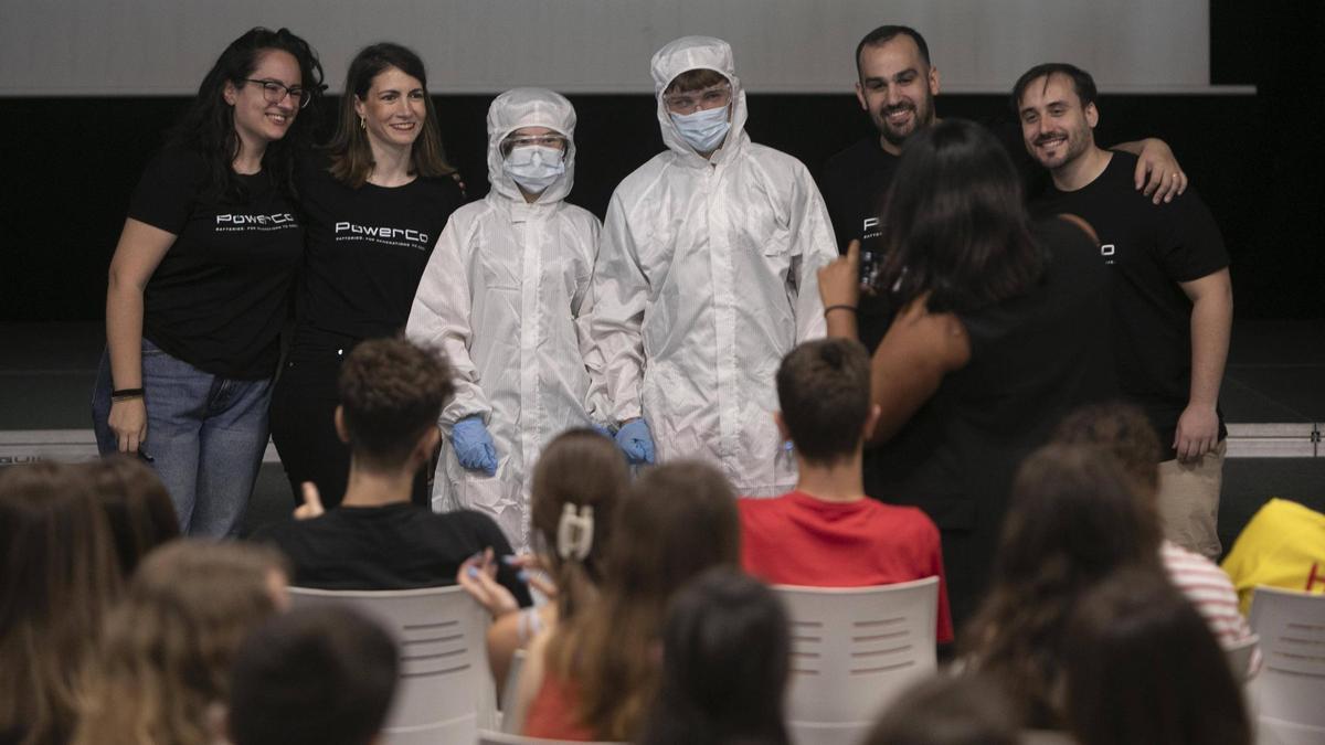 Talleres de PowerCo en la Semana de la Ciencia.