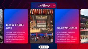 Ya está disponible la nueva web del Espai Barça