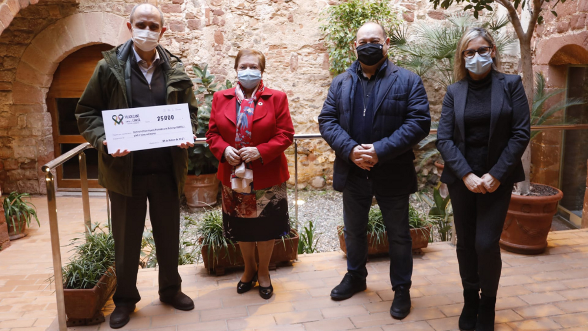 Viladecans contra el Càncer recapta 25.000 euros per lluitar contra la Covid Viladecans contra el Càncer recapta 25.000 euros per lluitar contra la Covid