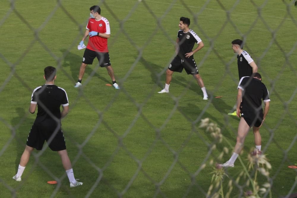 Entrenamiento del Zamora