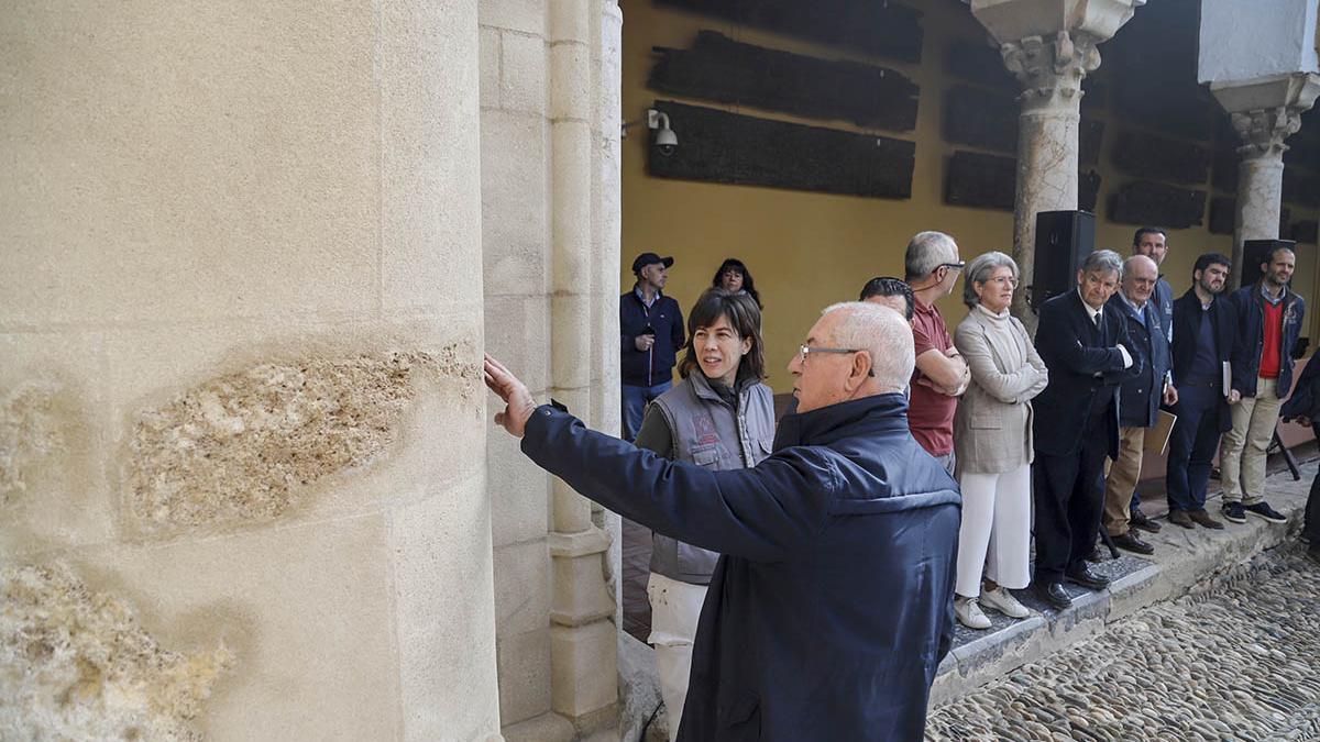 Restauración de los machones de la Mezquita Catedral