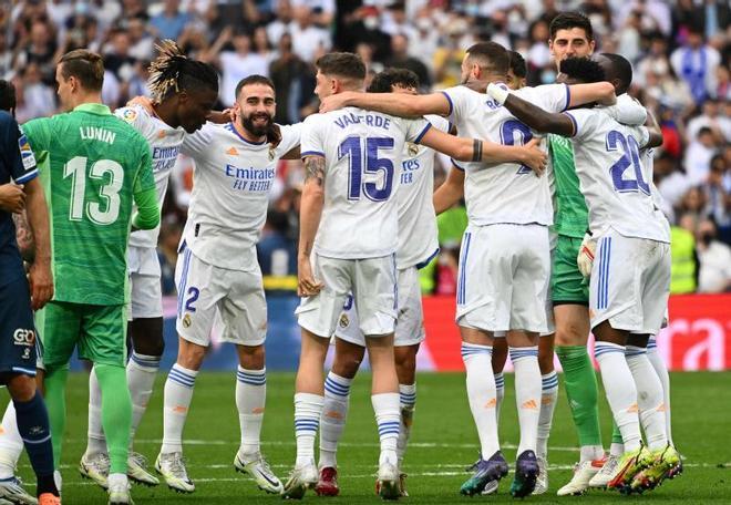 Todas las imágenes de la celebración del Real Madrid