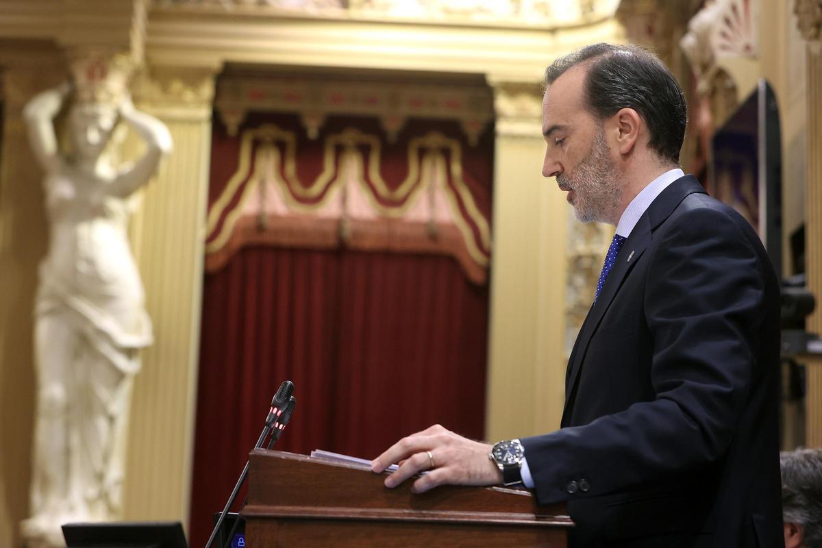 Parlamentspräsident auf den Balearen: Gabriel Le Senne (Vox).