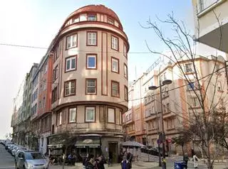 Imágenes de fachadas expresionistas en la ciudad