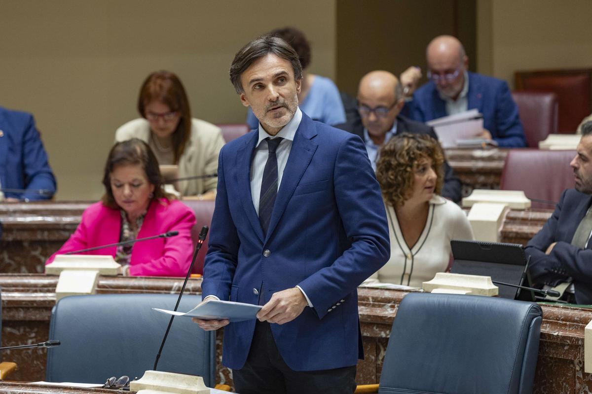 El consejero de Fomento e Infraestructuras, Jorge García Montoro.