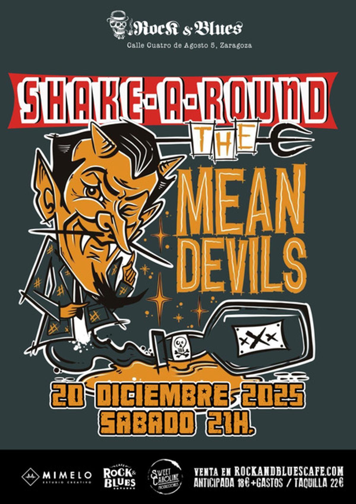 Cartel de la sesión del Shack-a-Round 2025 en el Rock &amp; Blues