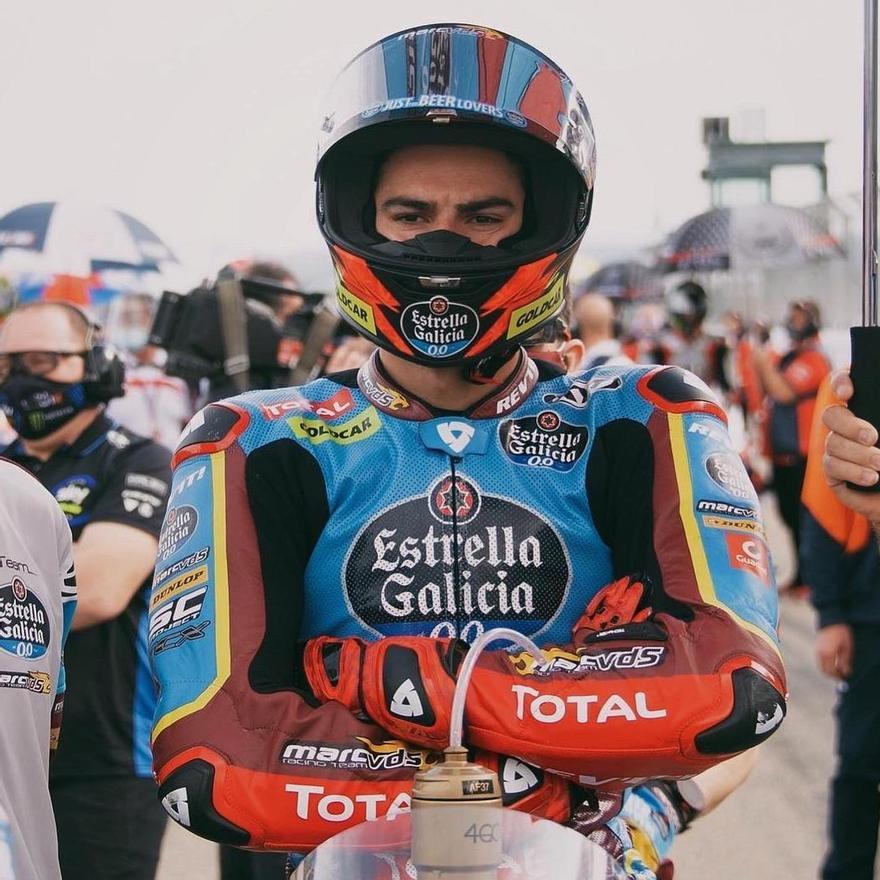 Augusto es un última carrera en el Gran Premio de Teruel.