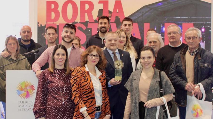 Borja recibe en Fitur un premio por su ‘Variedad Cultural Singular’