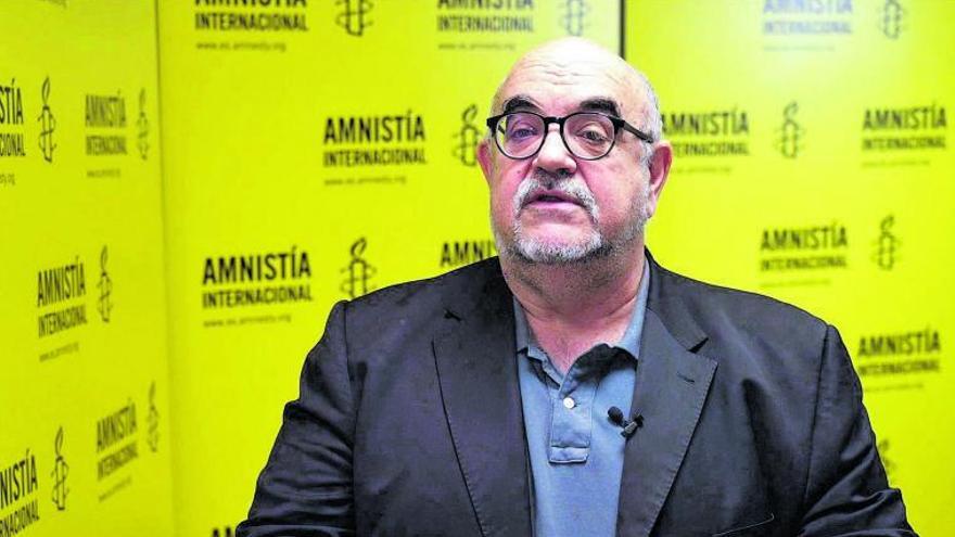Esteban Beltrán, director de Amnistía Internacional en España.