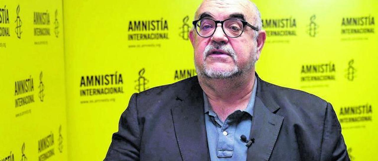 Esteban Beltrán, director de Amnistía Internacional en España.