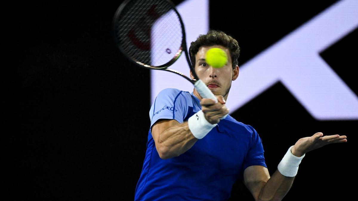 デイビスカップ：パブロカレニョ – ホルガールーン、ライブ