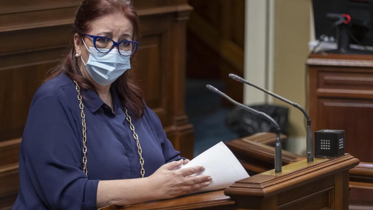 La consejera de Educación del Gobierno de Canarias, Manuela Armas.