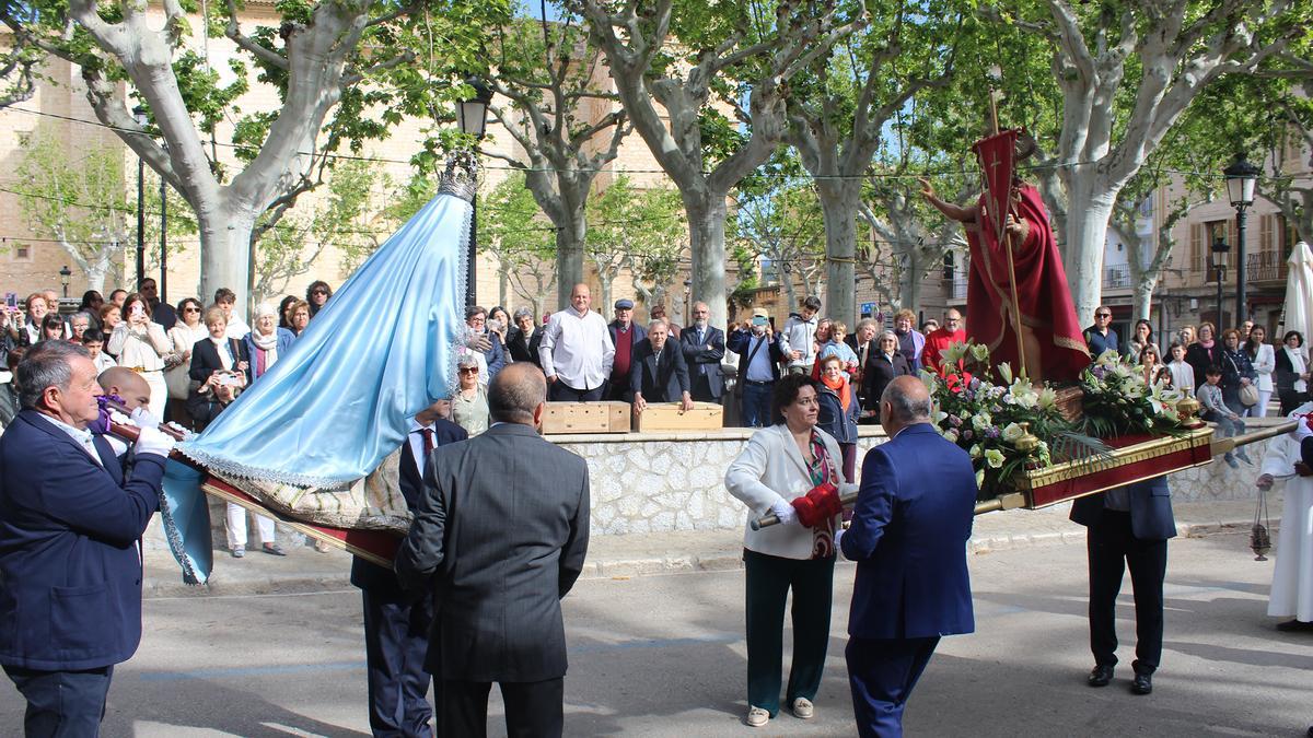 Las imágenes de las procesiones del Encuentro en la Part Forana