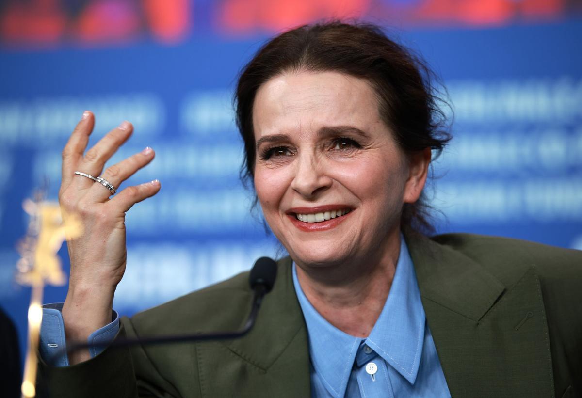 Juliette Binoche en la Berlinale.