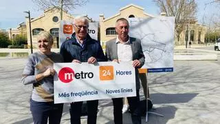 Compromís propone ampliar la red de Metrovalencia y garantizar servicio 24 horas en fin de semana