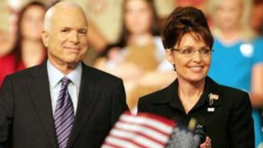 McCain presenta oficialmente a Palin como su candidata a la Vicepresidencia