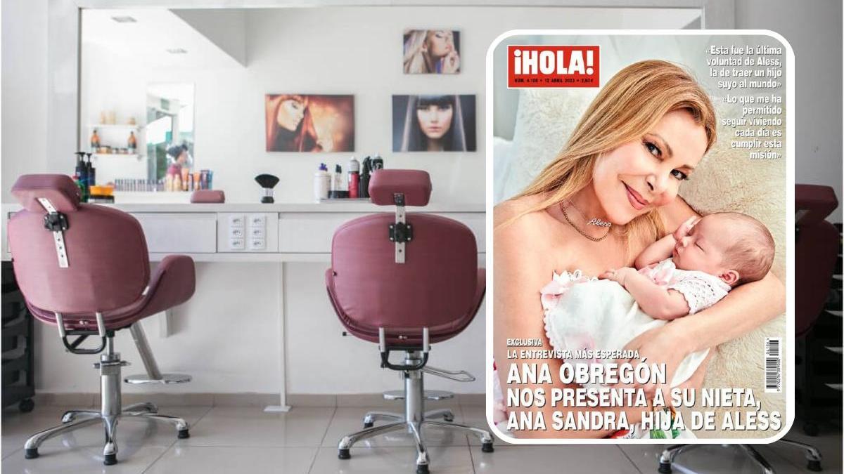 Una peluquería veta la revista 'Hola' por la exclusiva de Ana Obregón y le llegan miles de amenazas