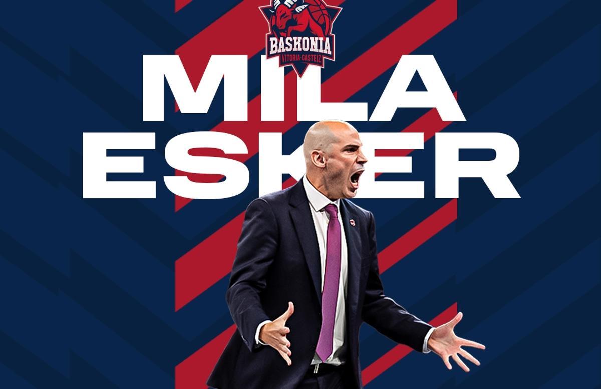 Joan Peñarrota dejó de ser entrenador del Baskonia este lunes