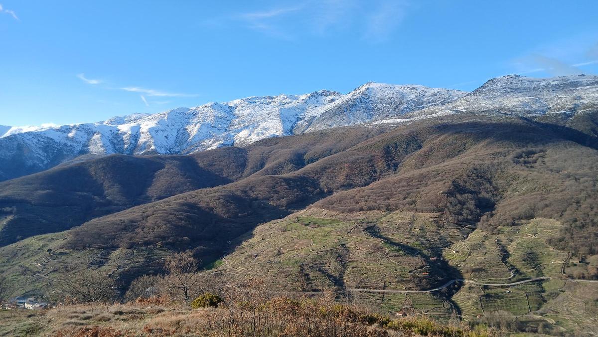 Galería | Muertos de frío en el Calvitero: un siniestro nazi en el corazón del Jerte
