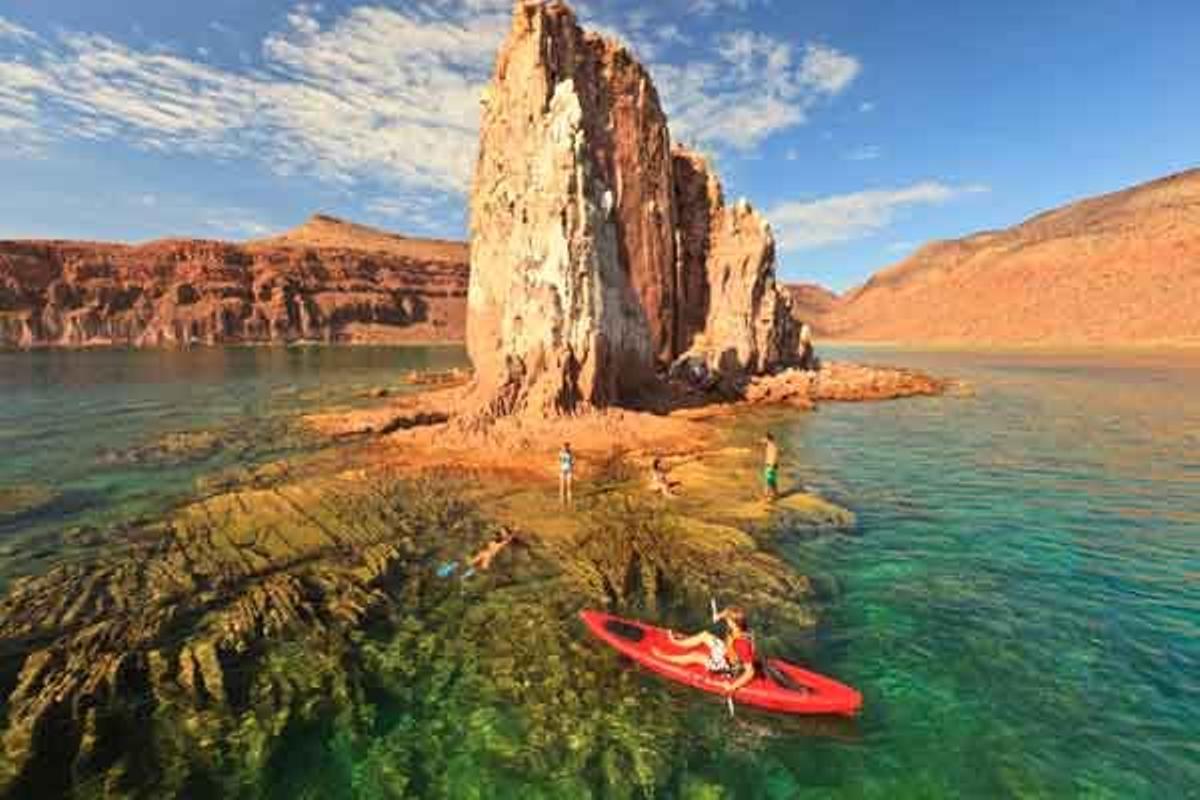 Isla del Espíritu Santo, en Baja California, México.