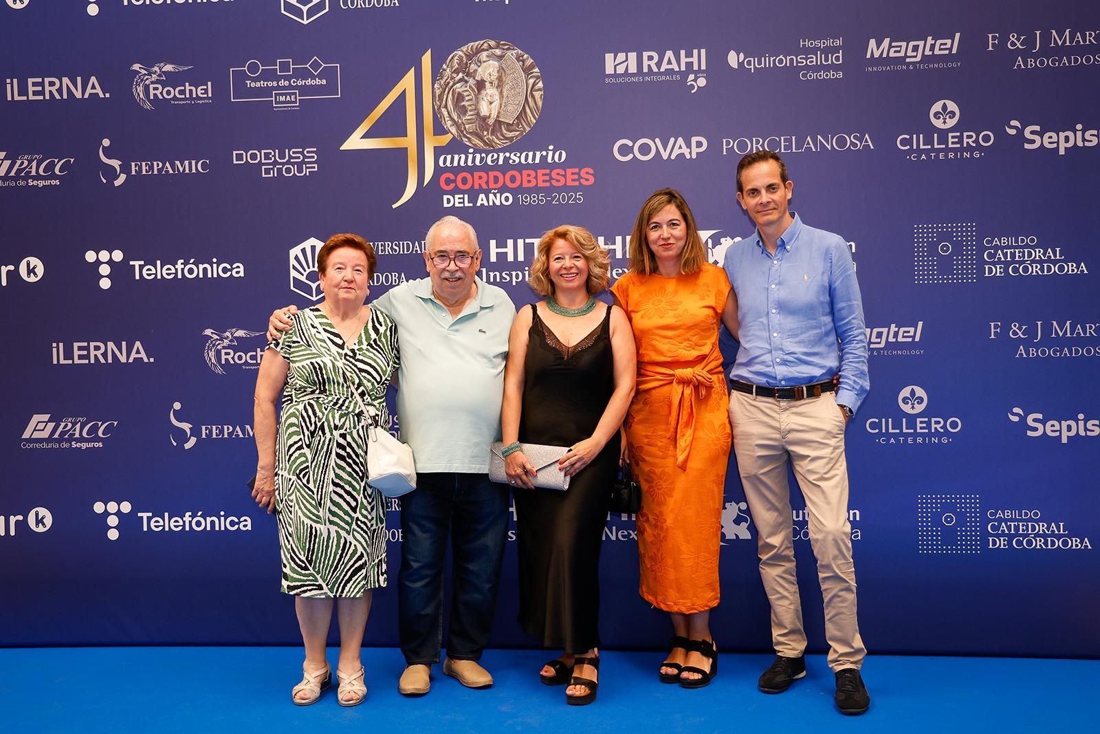 La gala del 40 aniversario de los Cordobeses del Año, en imágenes