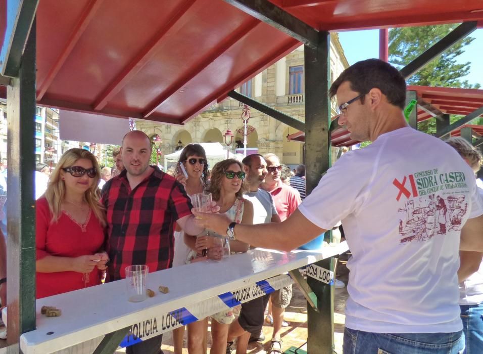 Concurso de sidra casera en Villaviciosa