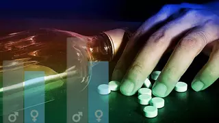 La generación problemática: cinco gráficos del aumento del consumo de drogas y alcohol en los mayores de 50 años
