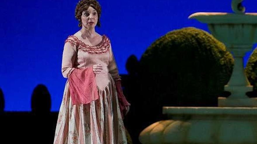 La soprano Carmen Subrido, la semana pasada en &#039;Il Pirata&#039;.