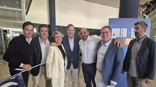 Los populares de Baleares participan en el mitin de Feijoó para «poner fin a ocho años de sanchismo»