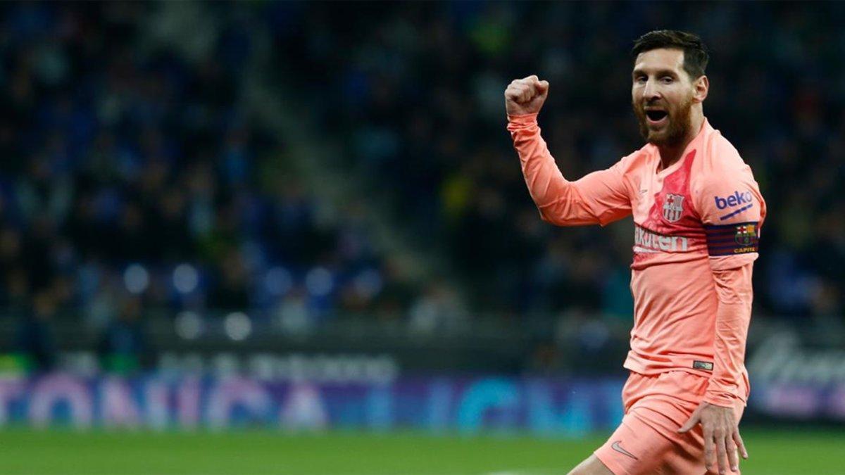 Messi celebró con euforia su golazo de falta: ¿Dedicado a los señores del Balón de Oro?