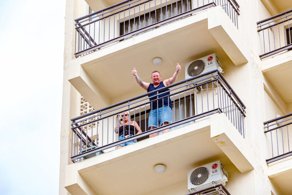 Así se vive el estado de alarma en Benidorm