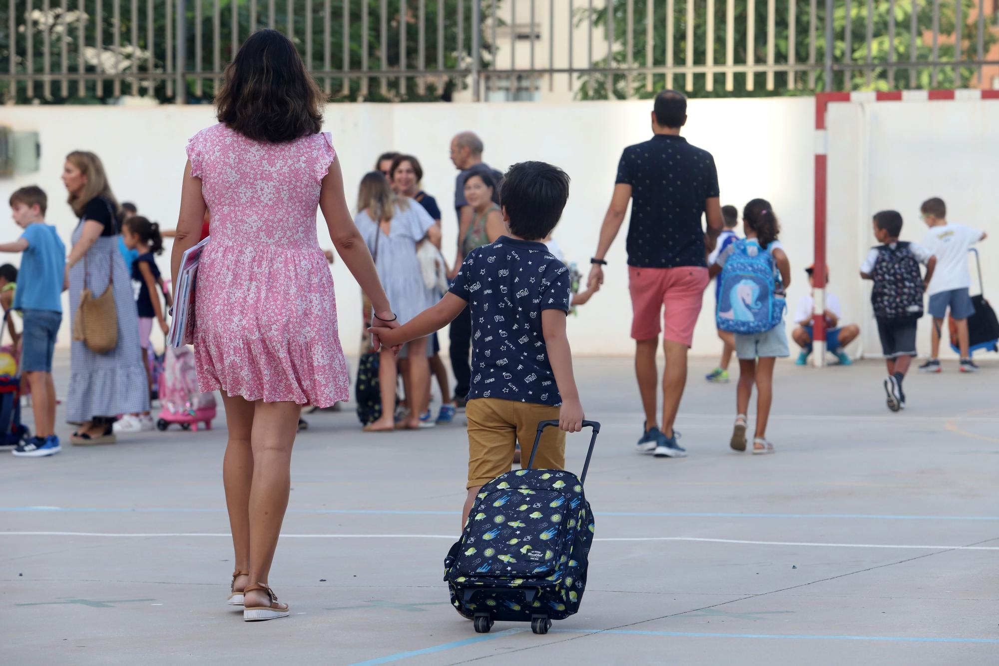 El inicio del curso escolar 22/23 en Málaga, en imágenes