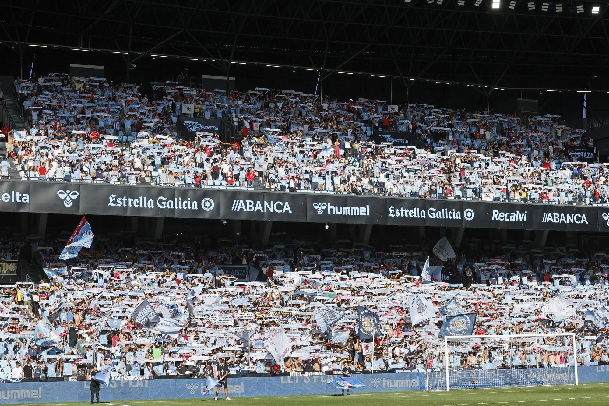 Las mejores fotografías del estreno liguero con victoria del Celta ante el Alavés
