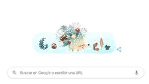 El doodle de Google dona la benvinguda a l’hivern