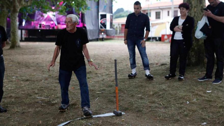 Los preparativos de la carrera.