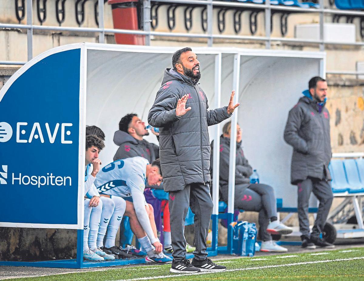 Rayco García, entrenador del Tenerife C