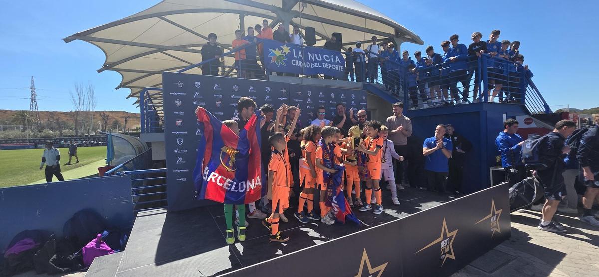 En Prebenjamín el campeón fue el FC Barcelona.