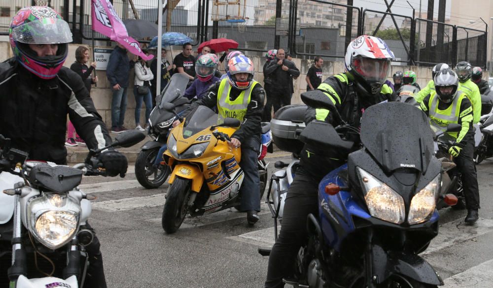 El motociclismo mallorquín recuerda a Luis Salom