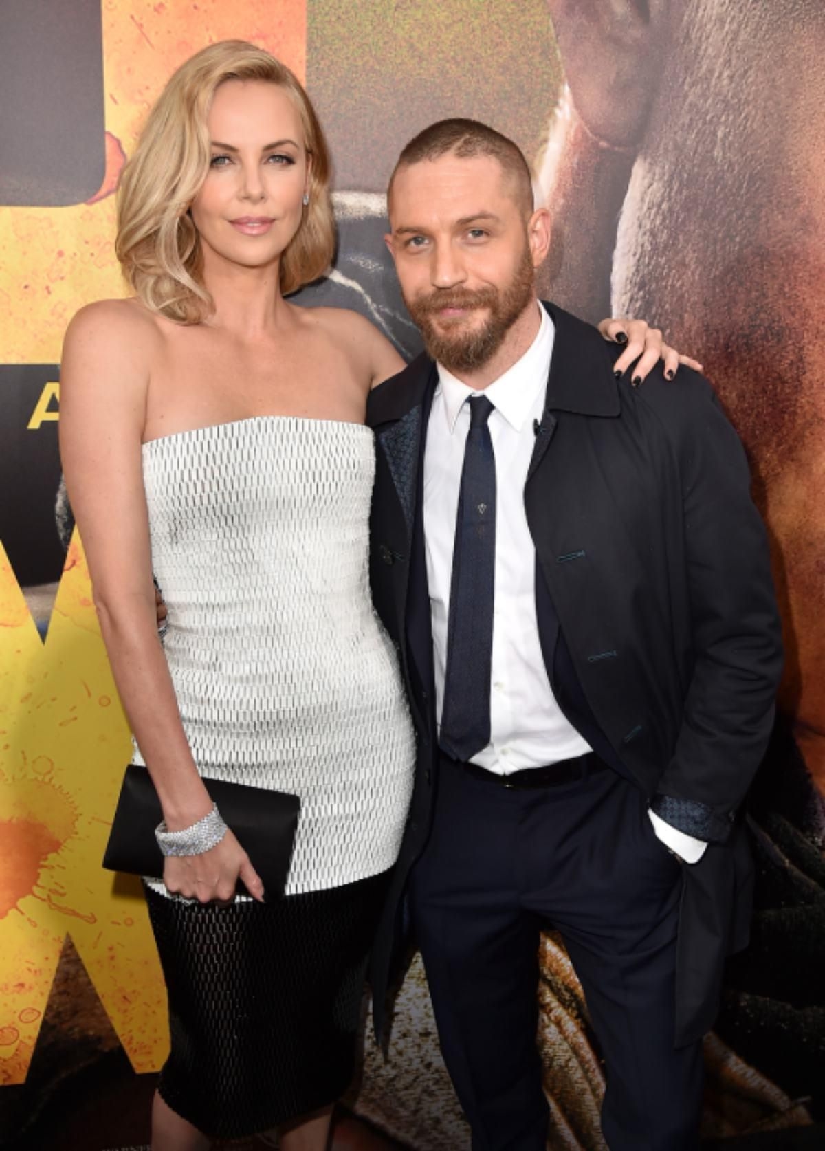 Los actores Charlize Theron y Tom Hardy