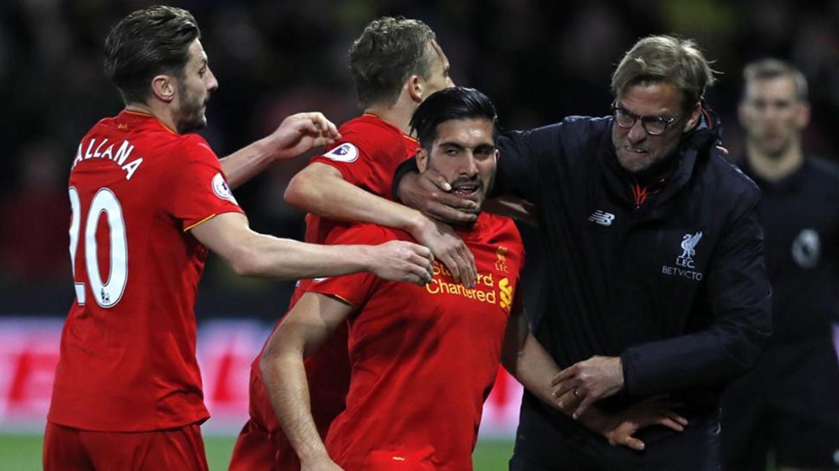 El Liverpool conquistó una victoria de oro en el campo del Watford