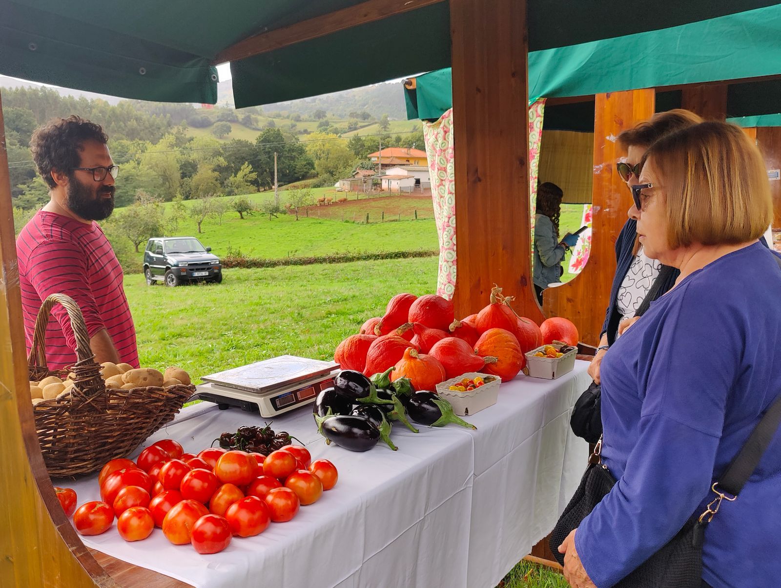Así vivió Camoca su feria del lino y las nueces
