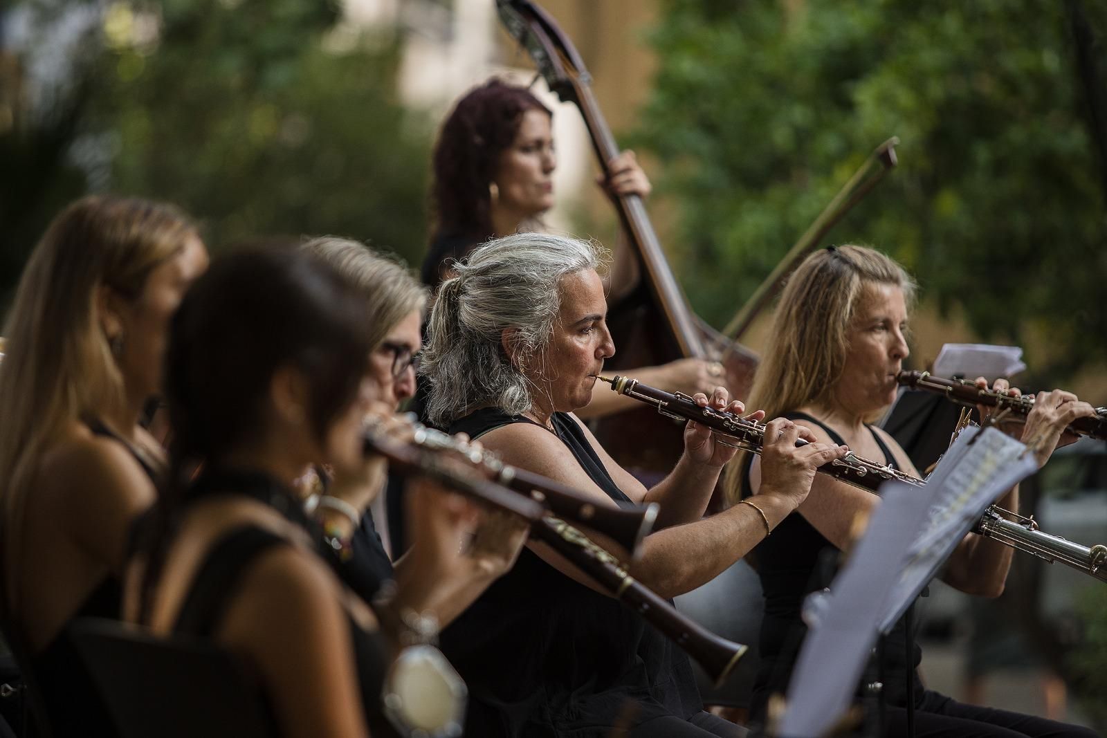 El festival Amb so de cobla 2025 de Palamós.