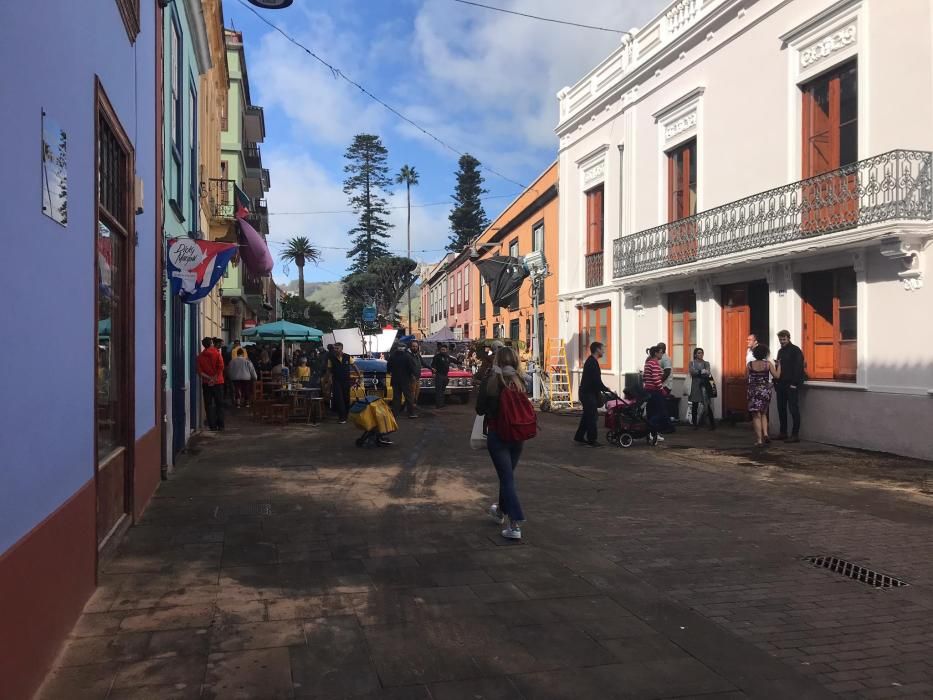 Rodaje de 'Sky rojo' en La Laguna