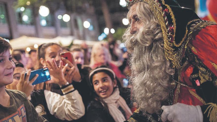 Cabalgata de Reyes en Santa Cruz de Tenerife.